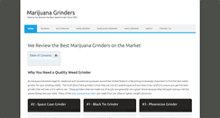 Desktop Screenshot of marijuanagrinder.com